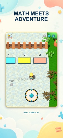 Little Helper Math Run gameplay screenshot from the App Store