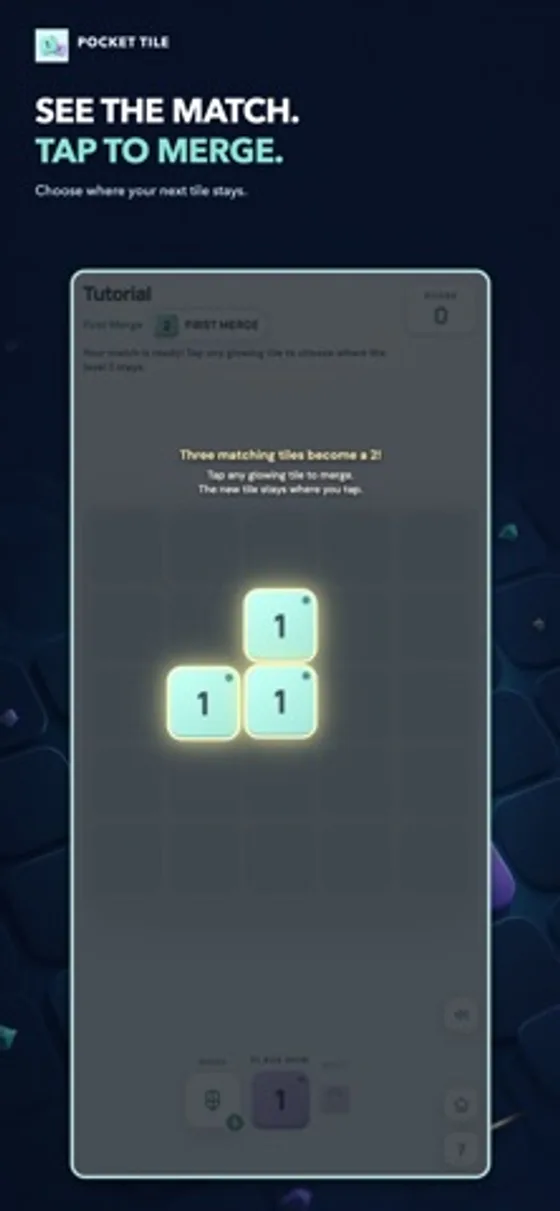 Pocket Tile number puzzle preview